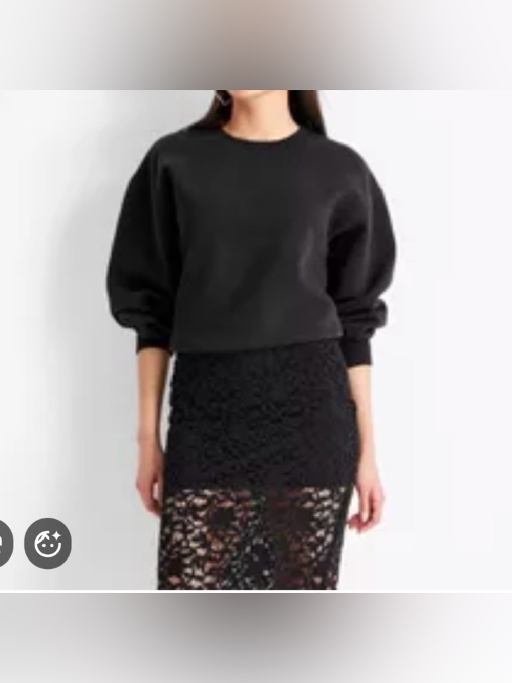 Future Collective Relaxed Fit Cropped Sweatshirt